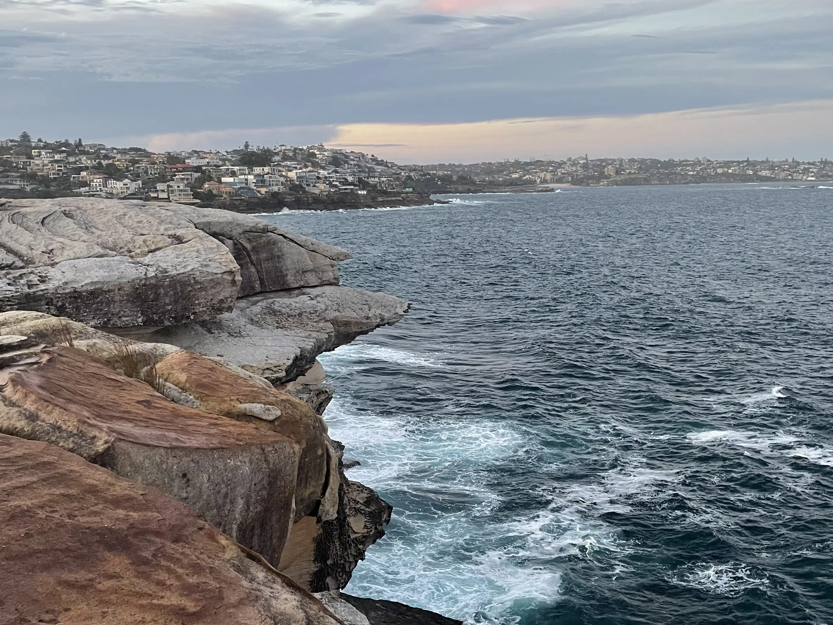 Marine Parade Lookout on the Sydney coastline