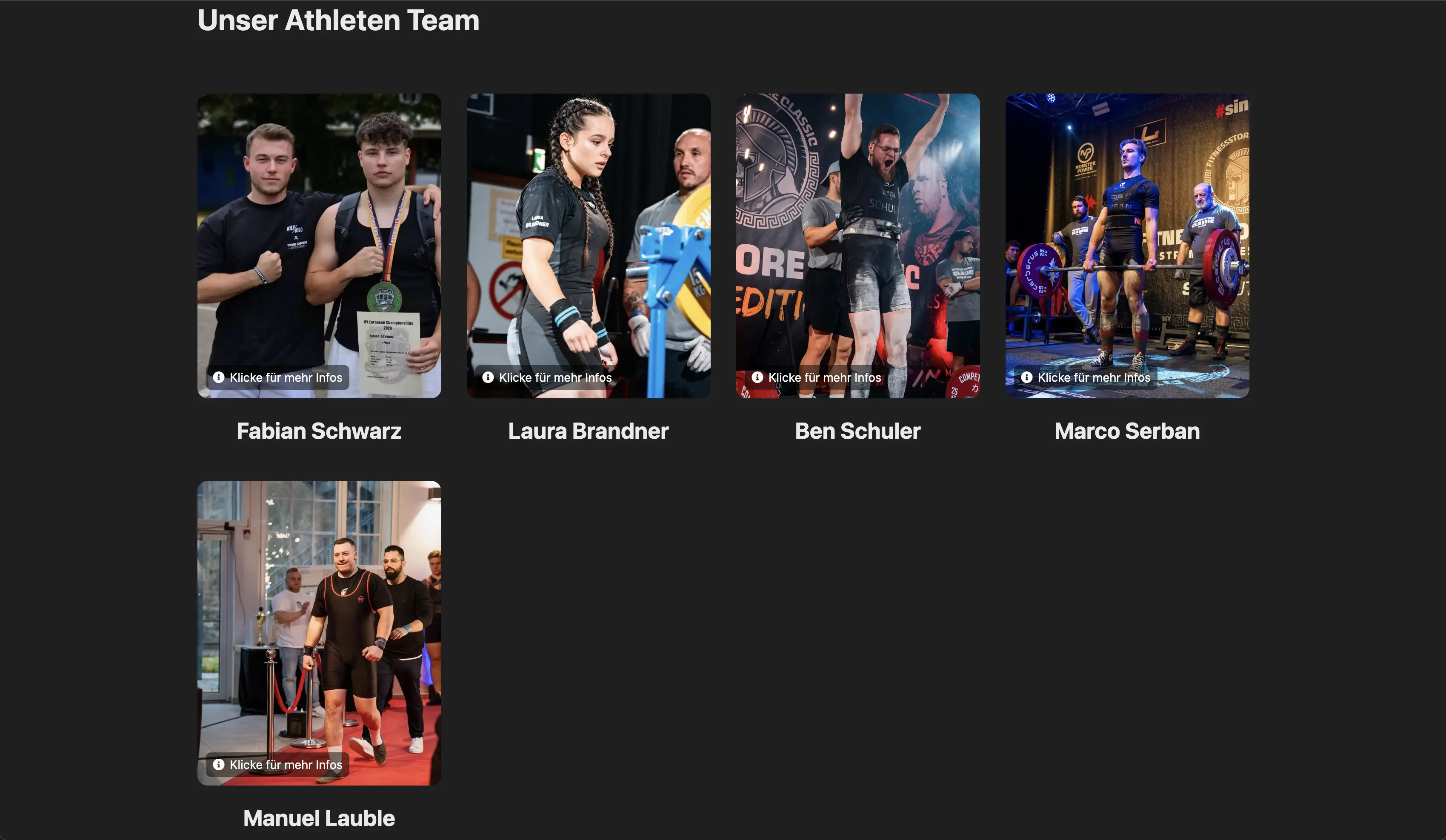 Dominating Barbells athlete team