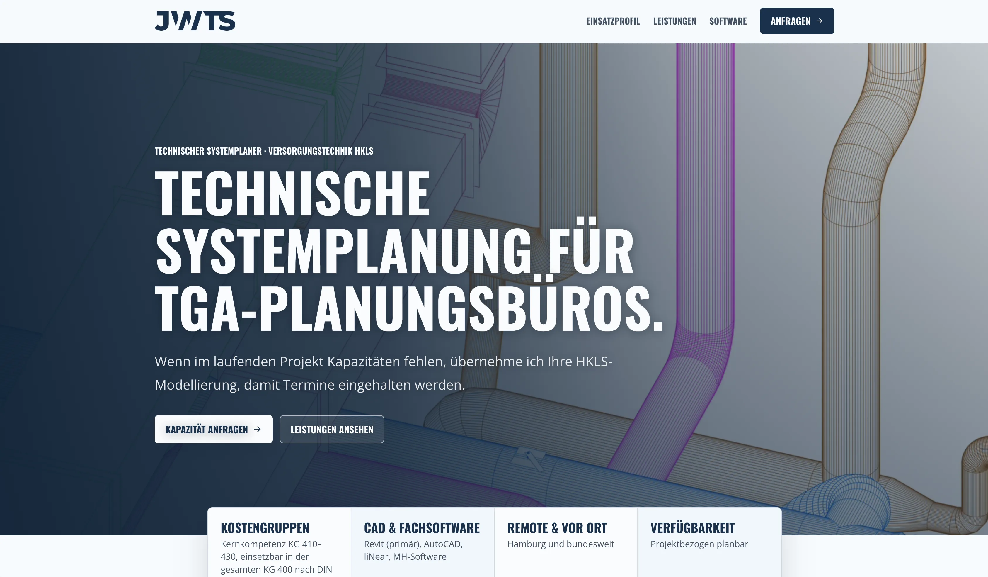 JWTS Systemplanung homepage