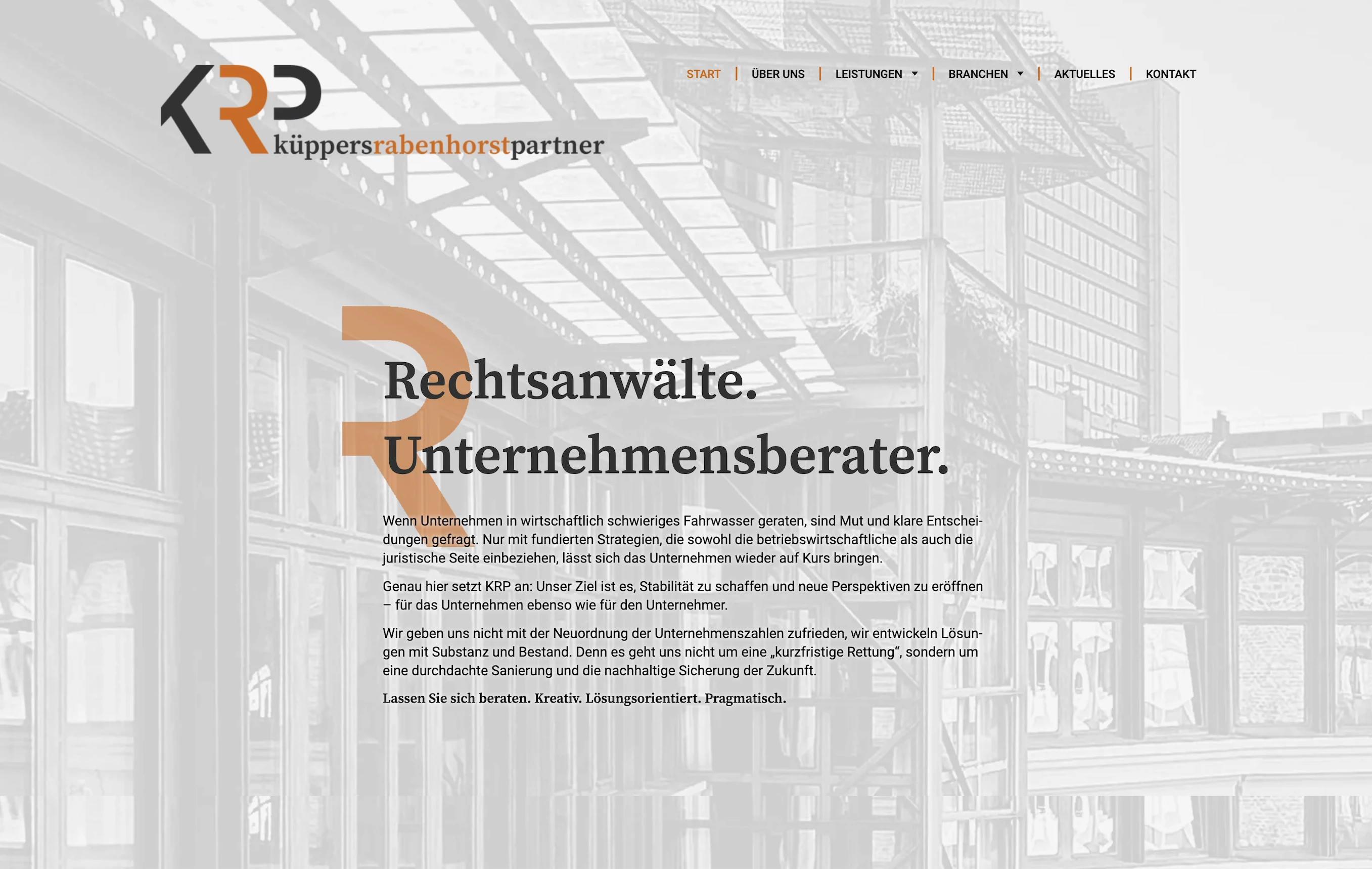 Previous KRP Consult presence before the rebrand