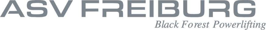 ASV Freiburg logo for powerlifting and strength sport community