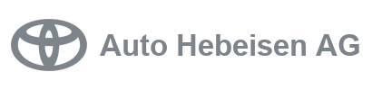 Auto Hebeisen AG logo for Toyota garage and automotive services in Switzerland