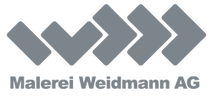 Malerei Weidmann AG logo for painting services in St. Moritz