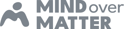 Logo von Mind Over Matter Coaching für mentales Coaching und die Athletenplattform